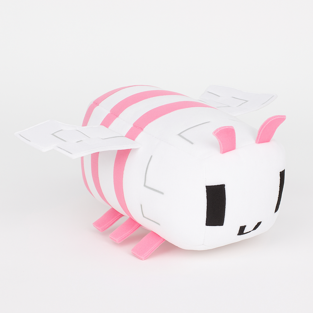 Pixel Bee Plush – Sweet Pink Edition